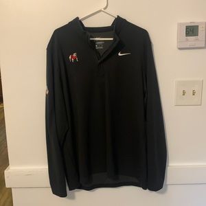 Nike Dri-fit UGA/SEC Quarter zip black - lightly worn